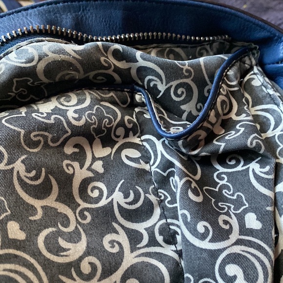 Blue Fringe Front Crossbody - Picture 9 of 10